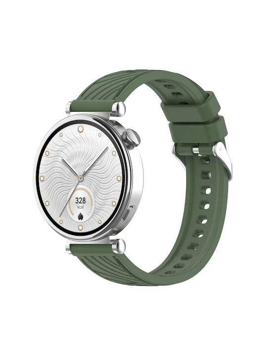 Strap Silicone Green (Huawei Watch GT4/GT5 41mm / GT5 Pro 42mm)