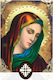 Heilige Maria Traurige Lithografie Heiligenberg...