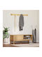 Entry Furniture with Bench Coffee 115x40x45cm