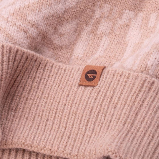Beanie Beanie Knitted in Pink color