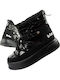 Lee Cooper Damentliche Wanderschuhe Schwarz