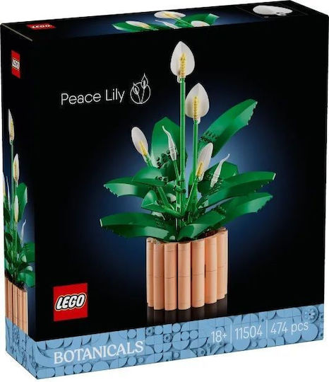 LEGO Botanical Collection Peace Lily Pentru 18+ Ani 474 Bucăți