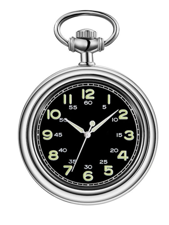 Men's Watch 45mm Pocket Battery Silver