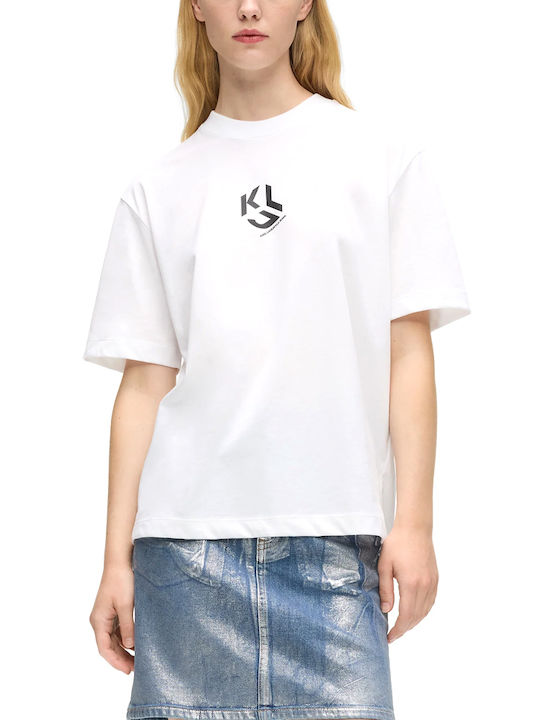 Women's T-shirt White-Black