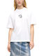Women's T-shirt White-Black