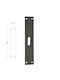 Flush Handle for Sliding Doors Hole Black Matte 232-7 Perfect