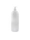 Plastic Bottle White 1000ml Pump Gel Hand Sanitizer & Liquid Soap 37037 1000 Ml