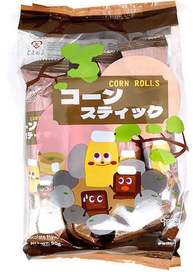 Tokimeki Corn Rolls Chocolate 12pcs 98g