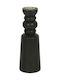 InTheBox NUVIRA Wooden Candle Holder In Black Colour 7.5x7.5x22cm