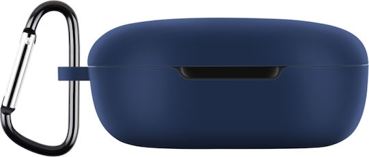 Hülle Silikon mit Haken in Blau Farbe für Redmi Buds 4 Lite