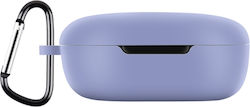 Θήκη Σιλικόνης με Γάντζο σε Λιλά χρώμα για Redmi Buds 4 Lite Θήκη Σιλικόνης με Γάντζο σε Λιλά χρώμα για Redmi Buds 4 Lite