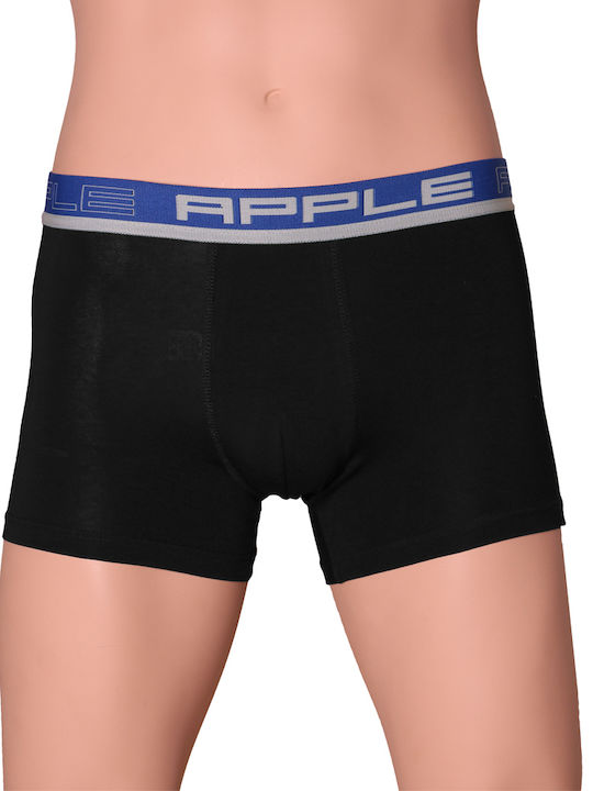 Apple Boxer Ανδρικό Μποξεράκι Black, Royal