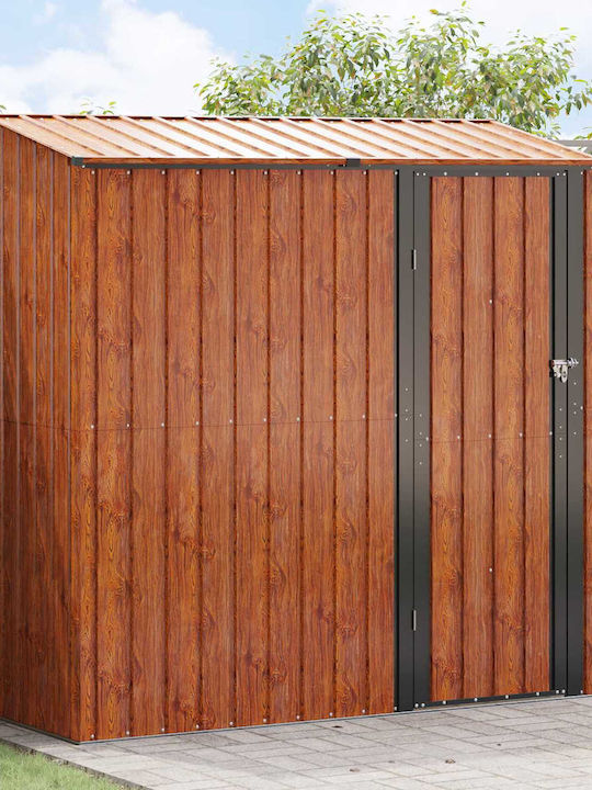 Metallic Garden Warehouse Brown L2.035xW0.73xH2cm