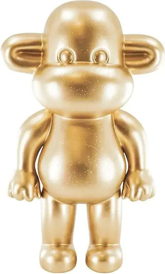 Housevitamin Tischdekoration Monkey „Legend“ Gold 35cm