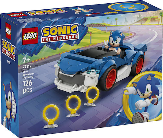 LEGO Sonic The Hedgehog Sonic Speedster Lightning За 7+ Години 126 Бройки