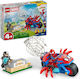 LEGO Spider-Man Spidey on His Motorcycle vs Rhino for Ages 4+ 61 Pieces