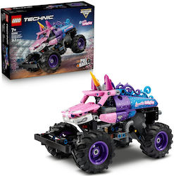 LEGO Technic Monster Jam Sparkle Smash Pull-Back for 7+ Years 243 Pieces