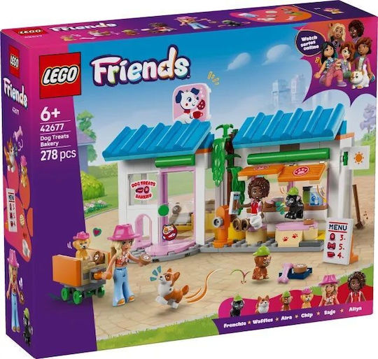 LEGO Friends Dog Treats Bakery for 6+ Years 278 Pieces