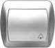 Kontakt-simon Button Bell Simon Chord Single 10ax Aluminum Ad1/26