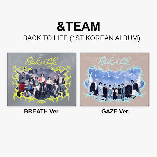 Back to Life (BREATH ver. / GAZE ver.) - K-pop Album - Dear Seoul Store