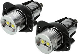 Set LED BMW E90 / E91 / M3 12V 6W με Κίτρινο Φωτισμό 2τμχ