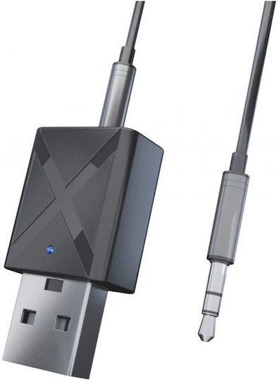 FM Transmitter Autovehicul cu Bluetooth / AUX / USB