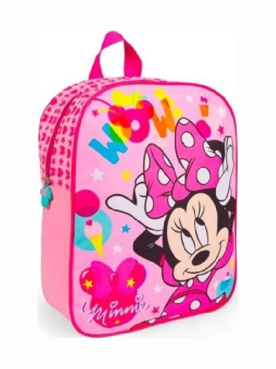 Minnie Mouse Παιδική Τσάντα Ροζ 30x24x10εκ.