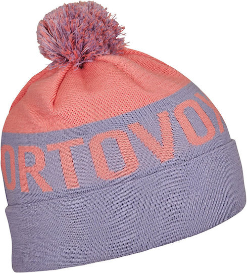 Beanie Unisex Beanie Knitted in Purple color
