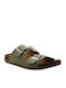 Women's Flat Sandals Anatomic in Green Color
