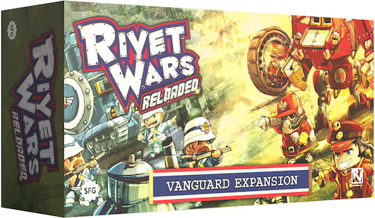 Game Expansion Rivet Wars Reloaded: Vanguard for 1-4 Players 14+ Years Old (EN) Steamforged Games