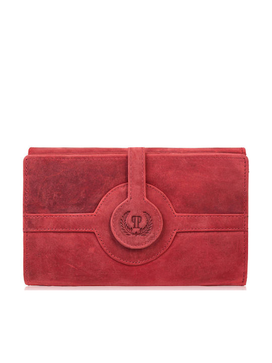 Paolo Peruzzi Large Leather Women's Wallet Clas...