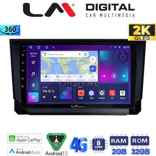 LM Digital Auto-Audiosystem für Mazda CX-9 2006 > 2013 (Bluetooth/USB/WiFi/GPS/Apple-Carplay/Android-Auto)
