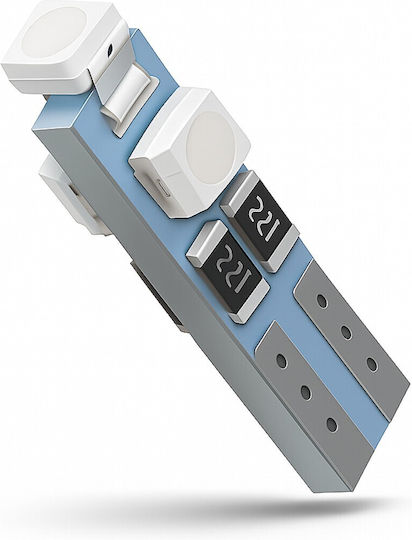 Vencore 3216-10054 T5 W3w Крушка LED Основa T5 W3w 3 SMD 1210 0.6W 50 Лумена 12 Волта Червена