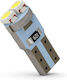 Vencore 3216-10036 T5 W3w Крушка LED Основa T5 W3w 2 SMD 3528 0.6W 72 Лумена 12 Волта Хладно Бяло 6000K