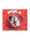 Digital Place Ladybug Mug Ceramic White 330ml