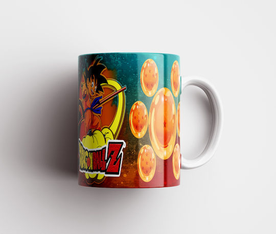 Digital Place Dragonball Κούπα Κεραμική Λευκή 330ml