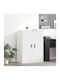 Kabinett Büro White 80x40x105cm