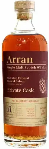 Private Cask Single Malt Ουίσκι 11 Ετών Σκωτίας 46% 700ml