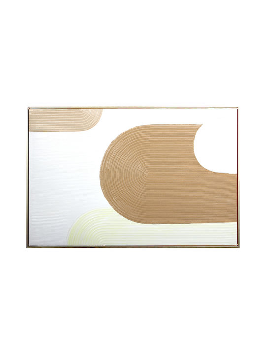 Wall Canvas Painting Handmade Oil Painting 90x60 Embossed Gold Frame Keskor 82585
