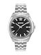 Versace Herrenuhr Batterie mit Silber Metallarmband