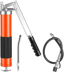 Pistol De Ungere Vevor De Înaltă Presiune 10000 Psi Kit Pistol De Ungere Greu Tip Mâner Pistol Capacitate 0,4 L Include Furtun Flexibil 46 Cm 1 Furtun Rigid De Prelungire 1 Duza Ascuțită Tip Auto Aplicații Maritime