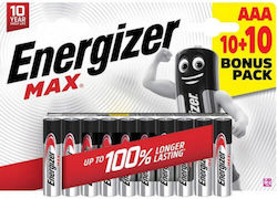 Energizer Max Αλκαλική Μπαταρία AAA 1.5V
