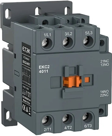 Etek Ekc2-6511-240 Relee De Fază Putere 3p 3 No 65a 30kw 1no+1nc 240 V Bobină