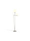 Trio Lighting Flaming Lampa de podea Î180xL42cm. Gri