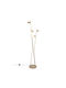 Trio Lighting Floor Lamp H180xW53cm. with Socket for Bulb GX53 Beige