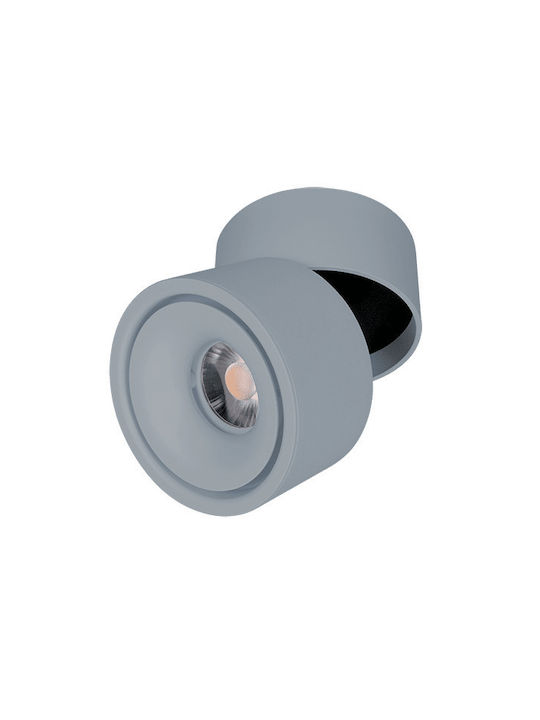 Sky Tl504 Cob Φωτιστικο Ραγας 15w 220-240v 4000k 24° Γκρι