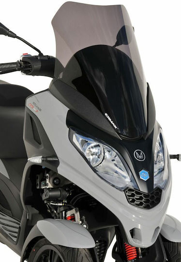 Ermax Vizieră Piaggio Mp3 300 Hpe 2019-2024 Scurtă 60cm Ușor Colorată