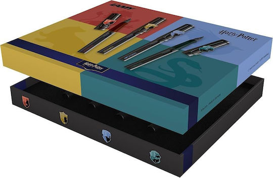 Lamy Safari Подредба Писалка Писалки Extra Fine Прозрачна с Червено Мастило