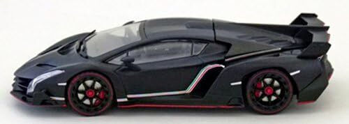 1:43 Kyosho Lamborghini Veveno Matt Black Red Line 5571mbk
