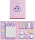 Back2fun Memo Pads Sticker Album Set 16 Pieces 50 Sheets 80